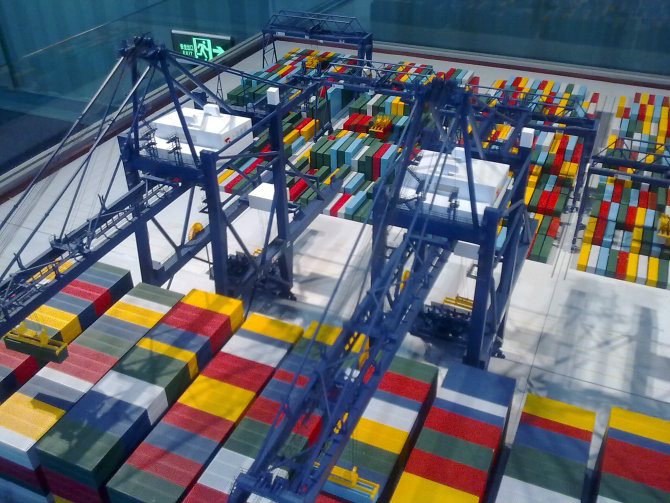 内乡县港口集装箱堆场