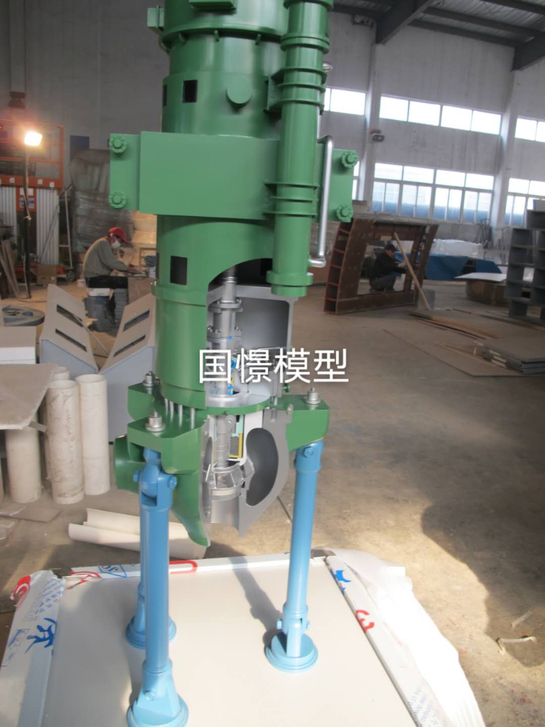 内乡县机械模型