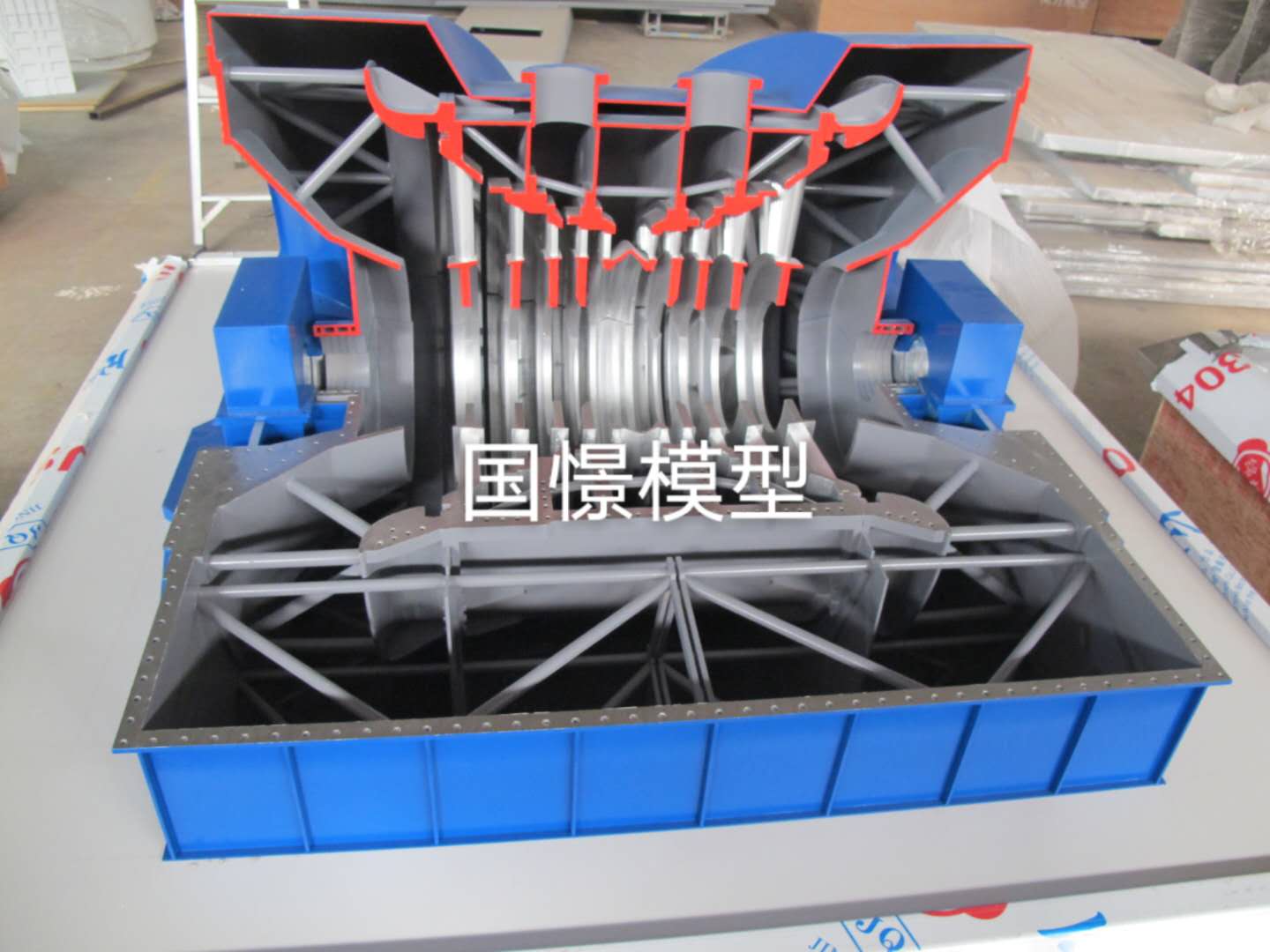 内乡县机械模型